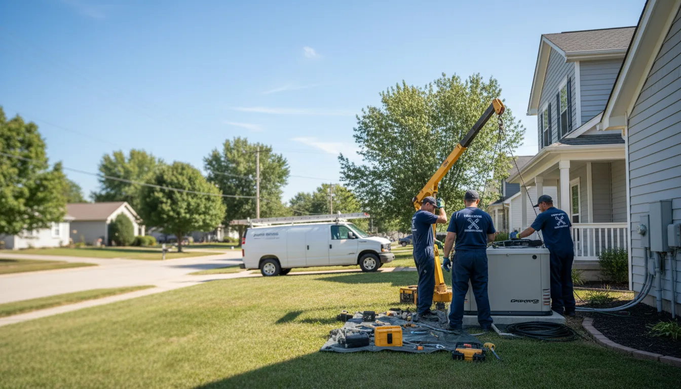 Generator Installation in Sidney, OH near me